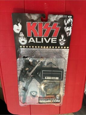 Rare Error Gene Simmons Todd McFarlane Kiss ALIVE Figure Packaging ...